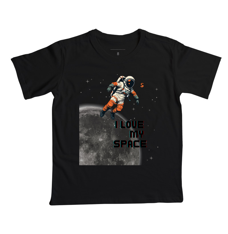 I love my Space. Camiseta Supernova Estampada 
