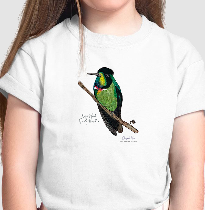 Beija Flor de Gravata Vermelha - Estampa