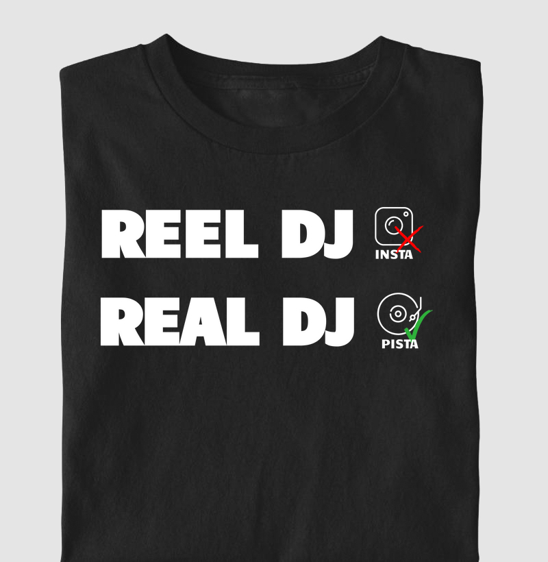 Real DJ: Sem playlist, só feeling.
