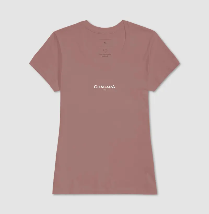 Camiseta feminina - Chácara & Co.