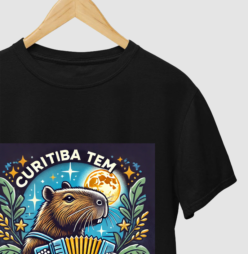 Camiseta Curitiba Tem Forró Edição Lua Cheia 2