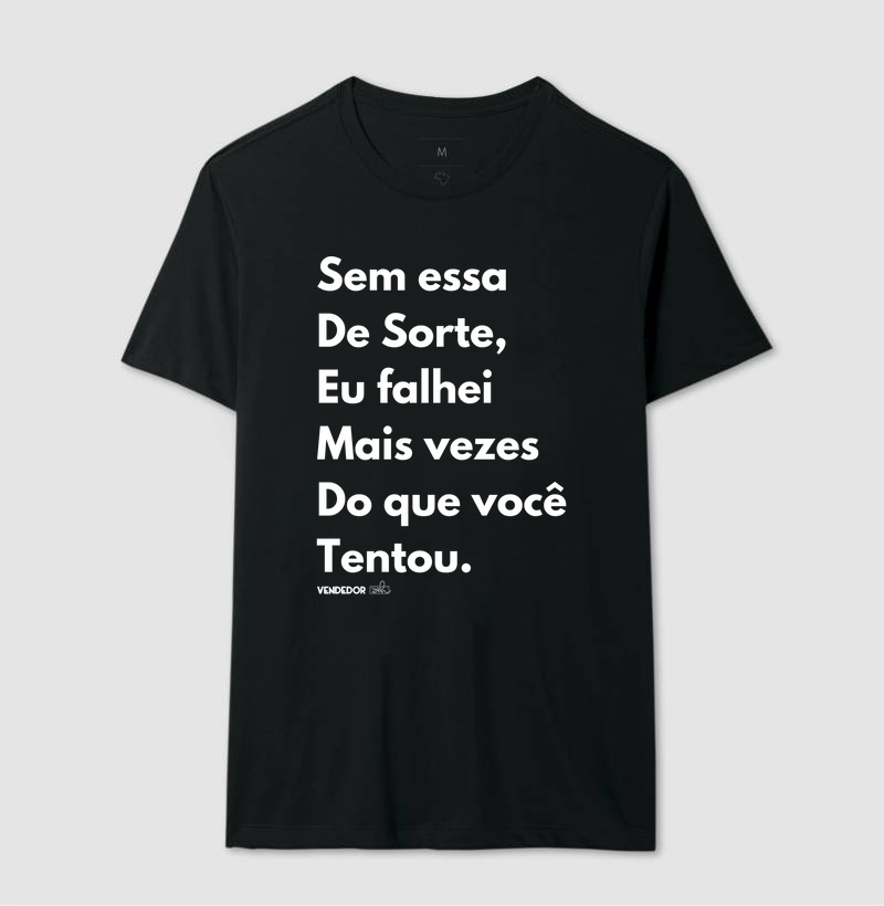 Camiseta V24h - Sorte