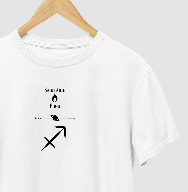 Sagitário + simbolo + elemento
