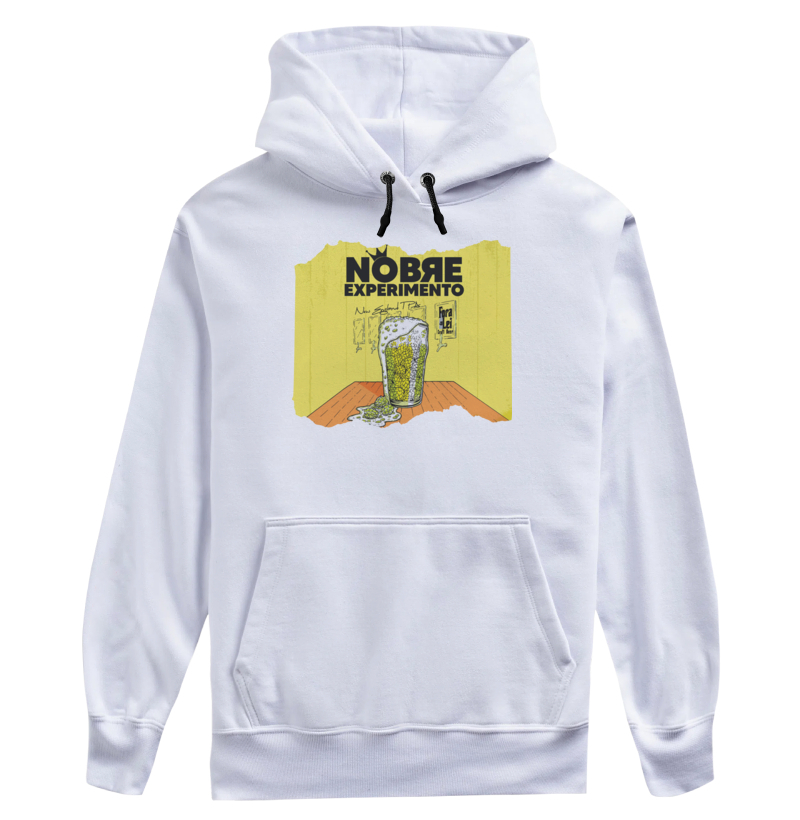 Moletom Nobre Experimento Branco