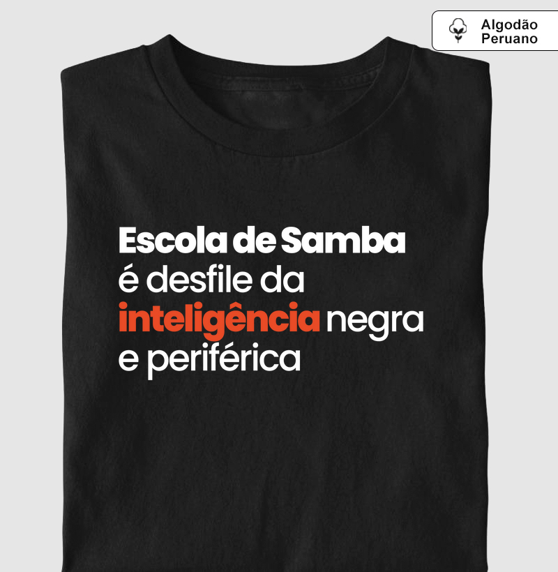 Algodão Peruano - Escola de Samba é desfile da inteligência negra e periférica