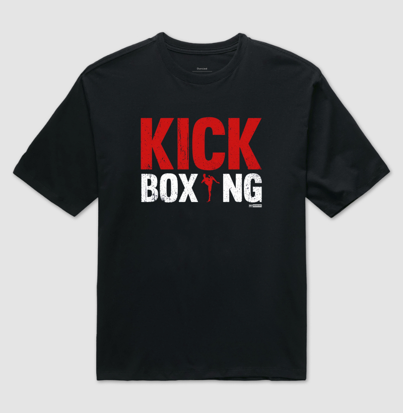 KICKBOXING LETTERS RED 