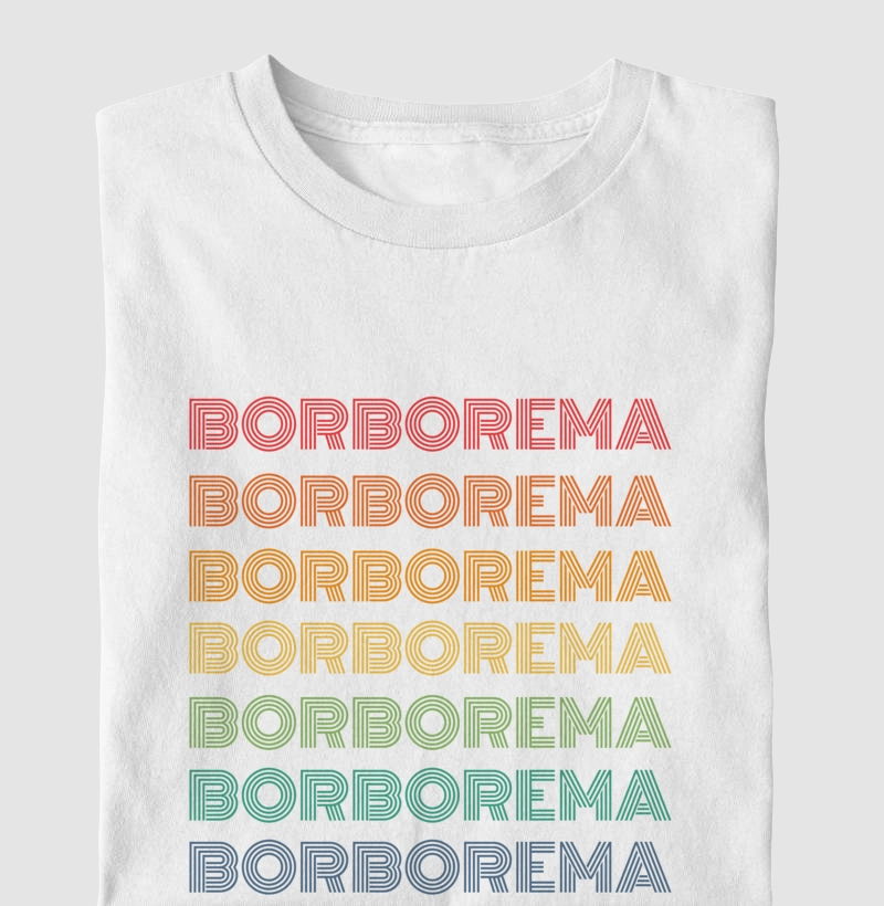 Borborema Letreiro Retrô