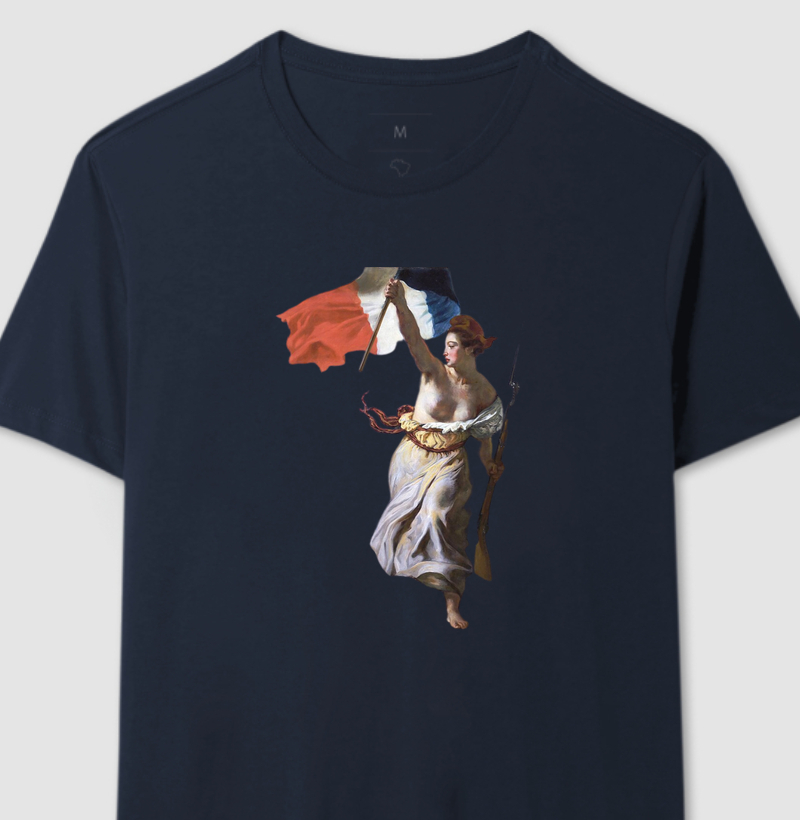 Camiseta Liberdade Guiando o Povo