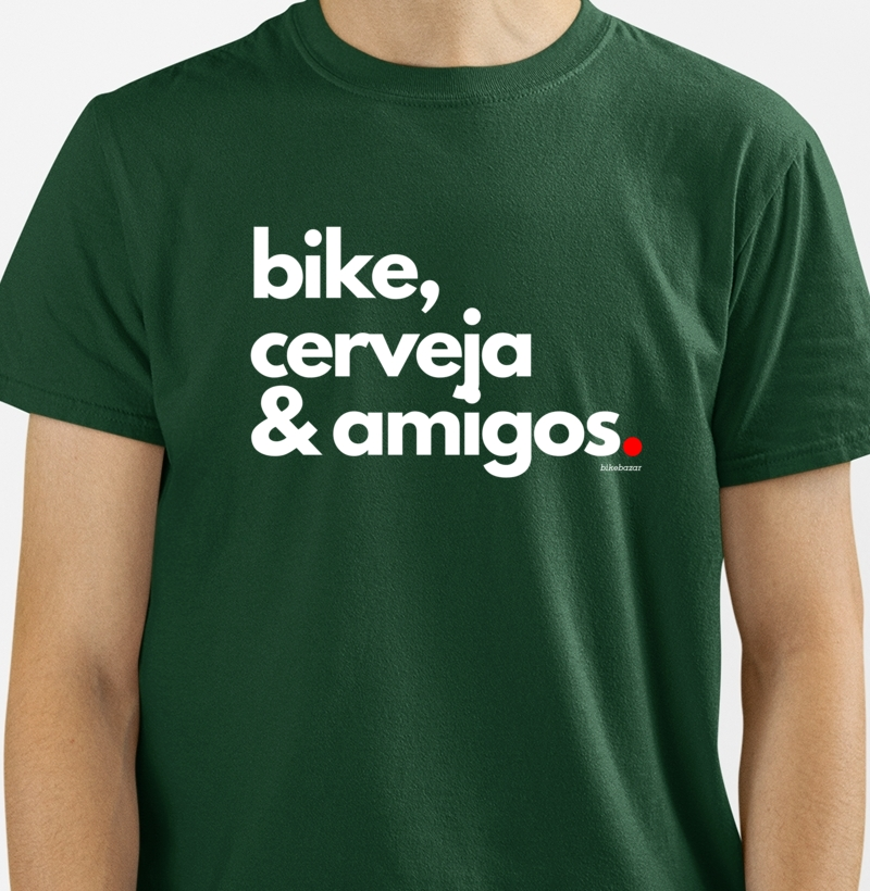 Bike, Cerveja & Amigos - Cores Diversas