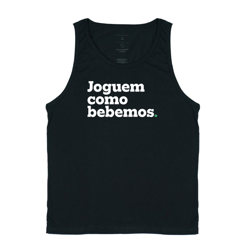 Joguem como bebemos.