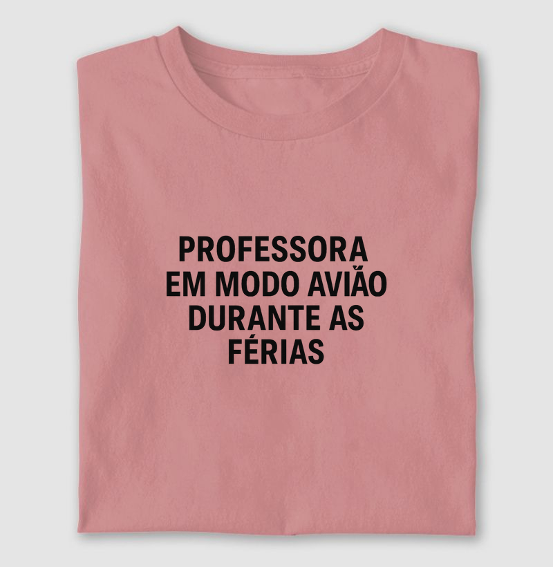 Professor Modo Avião Ativado