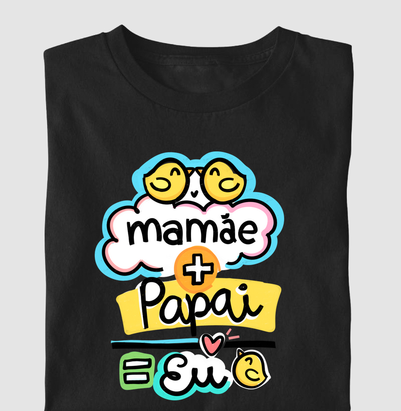 Mamãe + Papai = EU (menino)