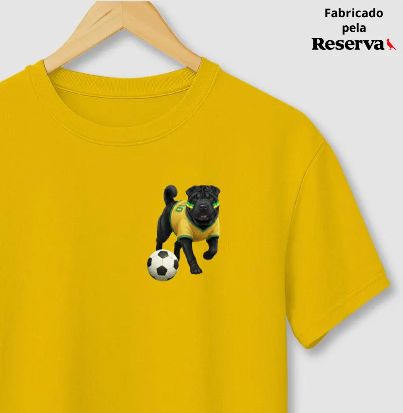 Shar-pei Preto - Copa do Mundo