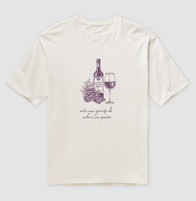 Entre uma garrafa de vinho e sua opinião 