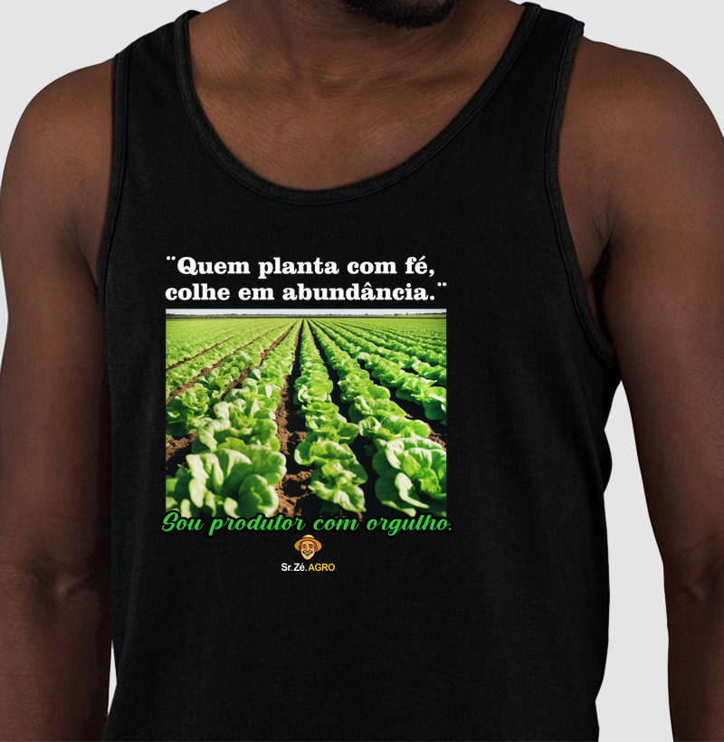 Quem Planta com Fé, colhe em Abundância. (Foto)