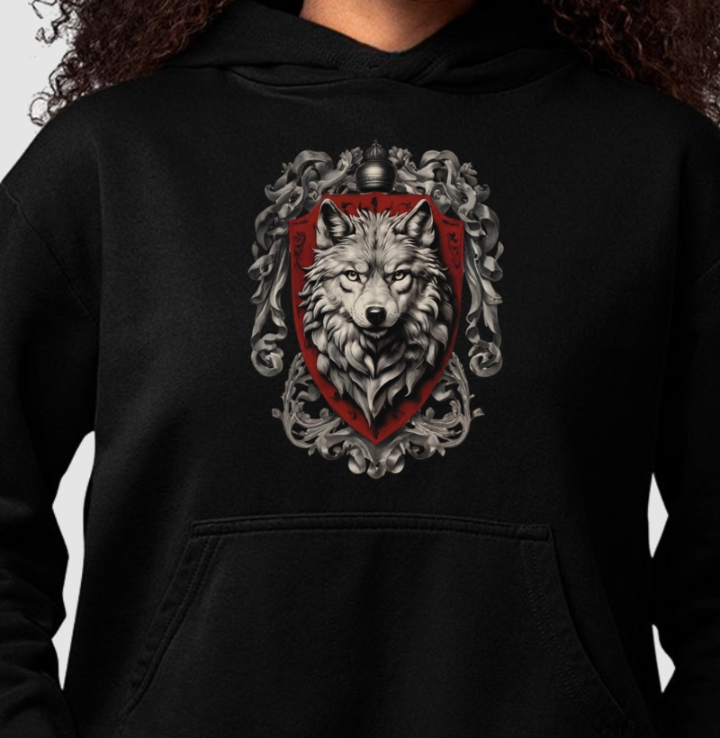 Hoodie Lobo Soberano
