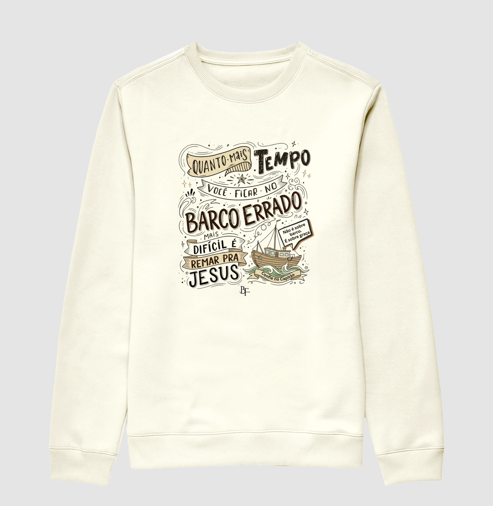 Não é sobre barco. É sobre graça.