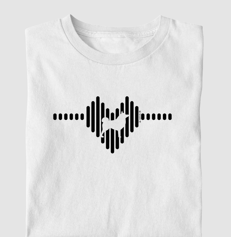 Camiseta Schipperke - Coração