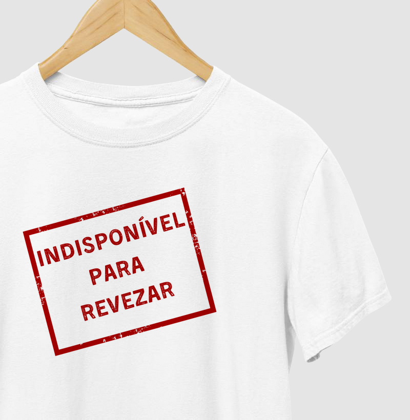 INDISPONÍVEL PARA REVEZAR