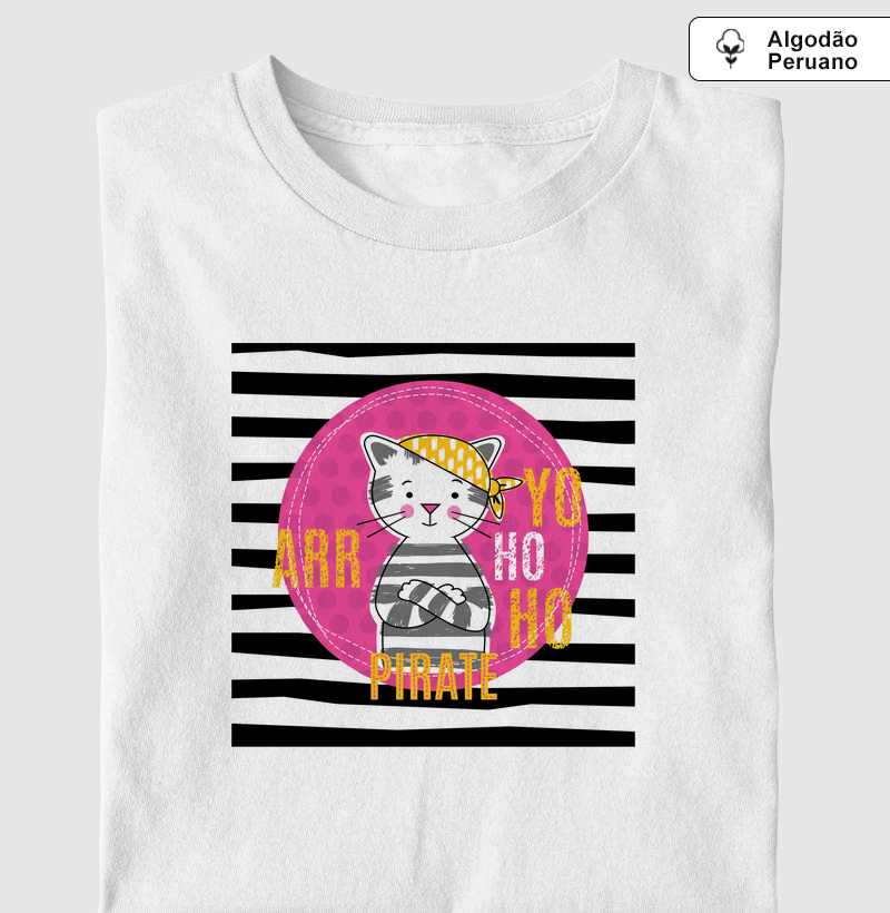 Camiseta Listras Cat
