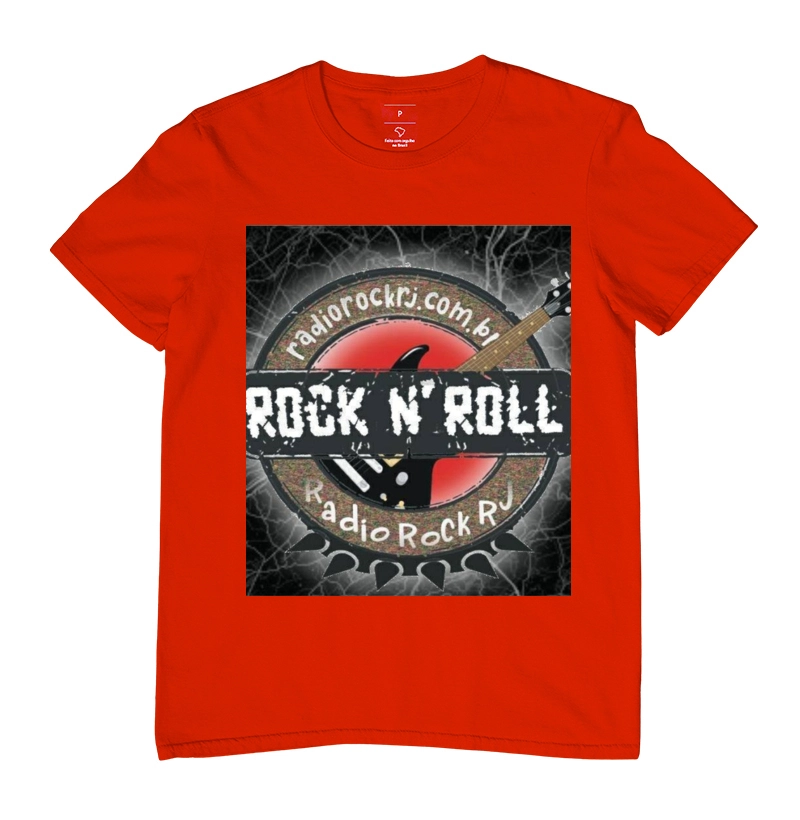 camisa radio rock rj red masculina