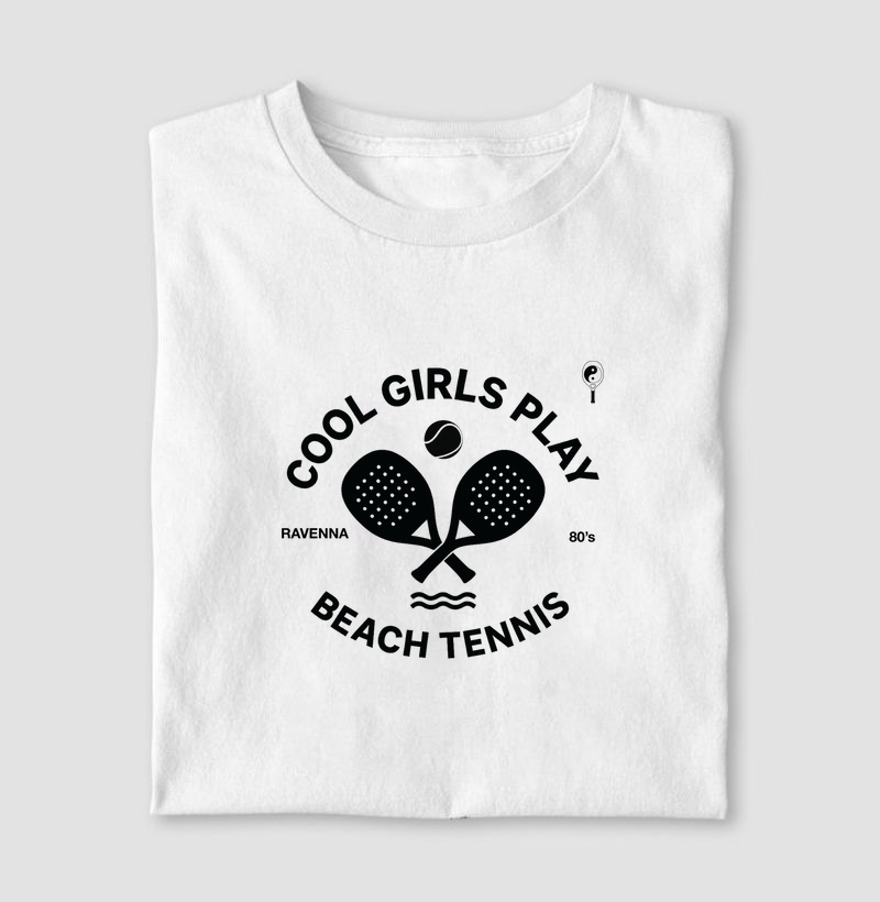Cool Girls Play Beach Tennis