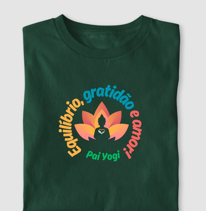 Pai yogi - camiseta