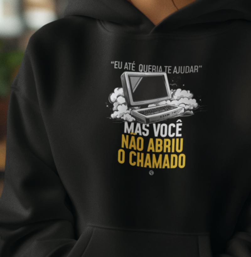 Queria te ajudar, mas não abriu o chamado