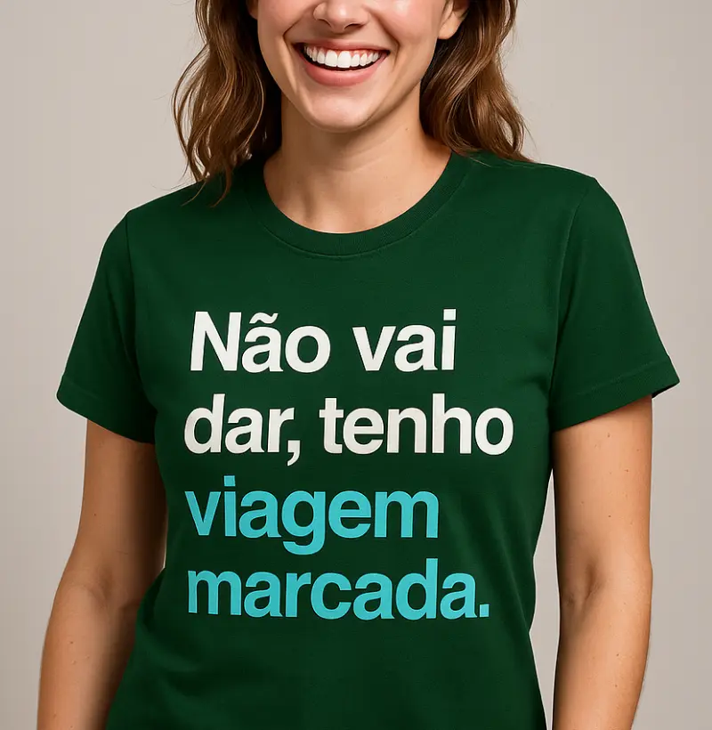 Tenho viagem marcada