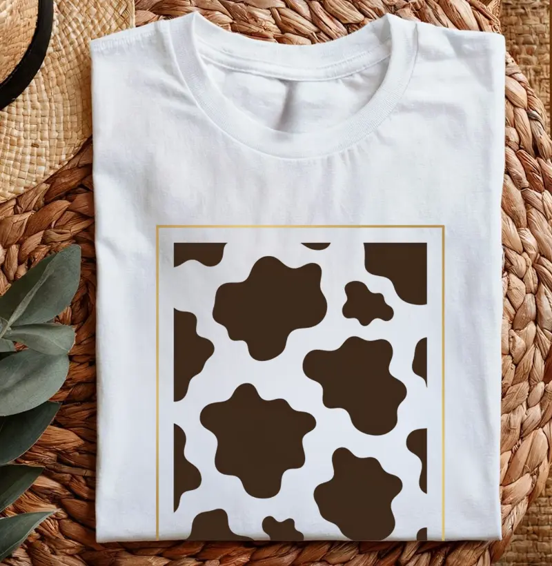 Cow Print - Algodão 30.1 