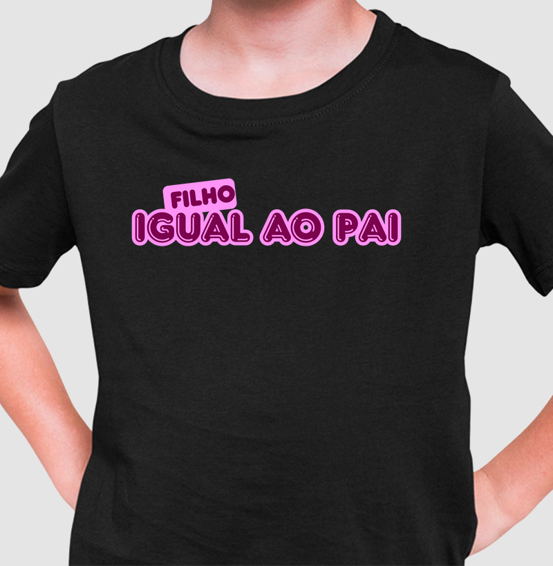 FILHO IGUAL AO PAI