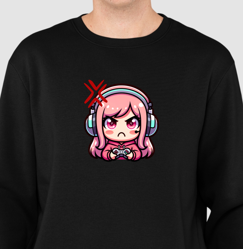 Moletom Slim “Gamer Fury"