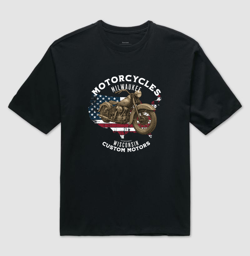 Camiseta Oversized Milwaukee 1948