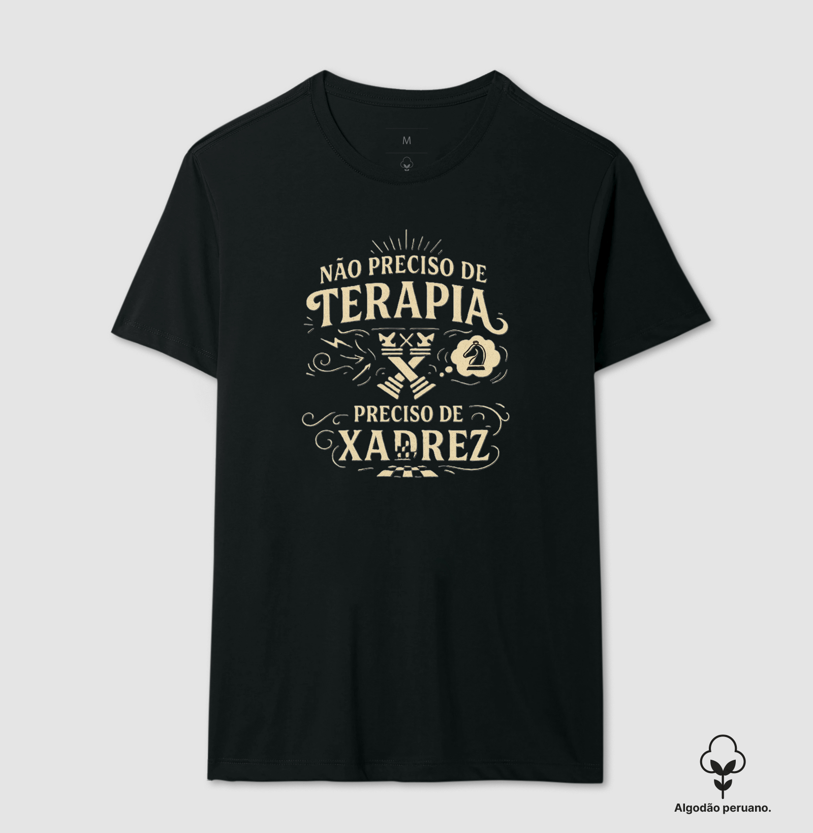 Não preciso de terapia, preciso de xadrez