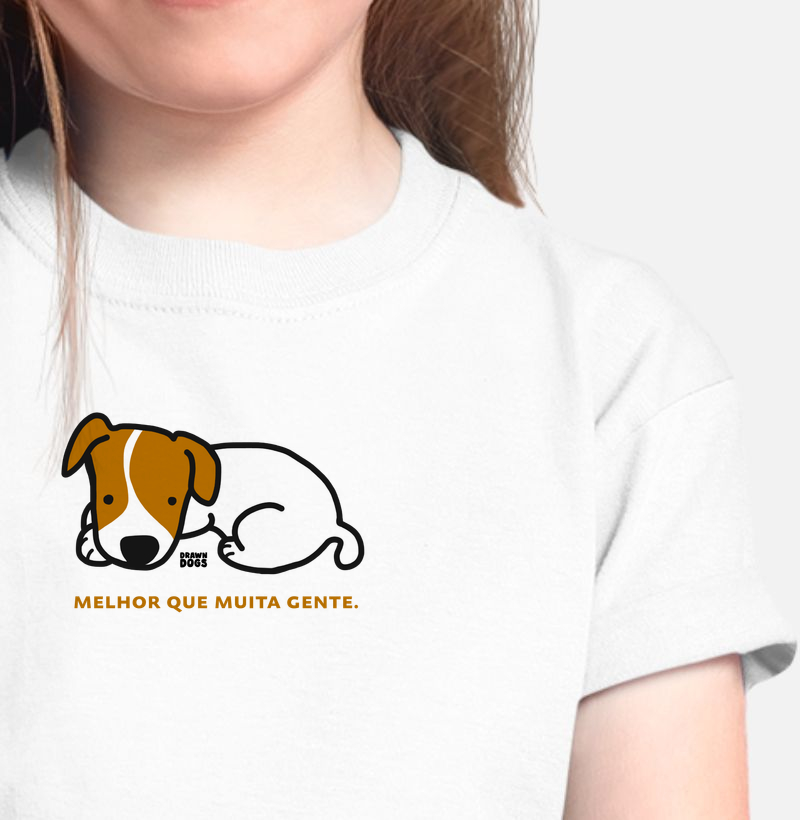 Desenho cachorro deitado 01