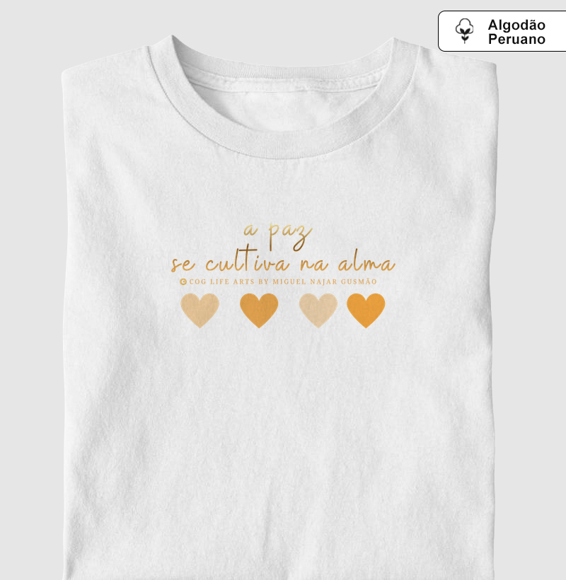 Camiseta Adulto Paz by Miguel Najar