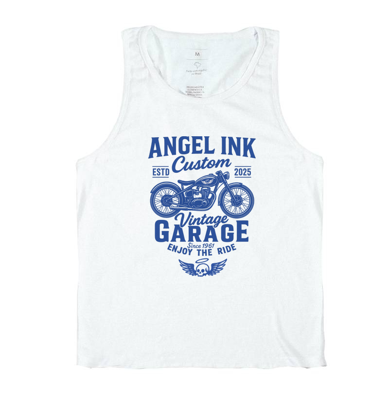 camisa moto vintage