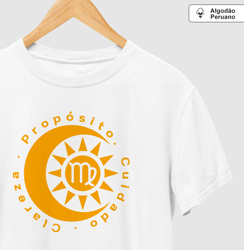 Virgem Cuidado • Clareza • Propósito - Algodão peruano