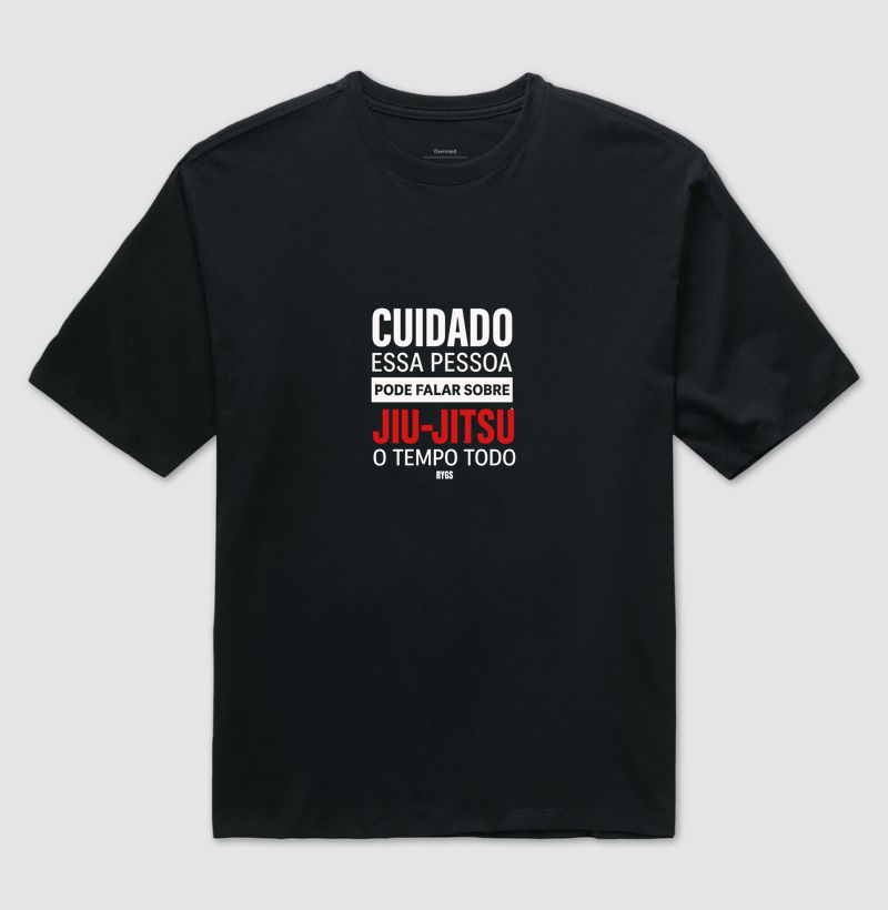 Cuidado essa pessoa pode falar de Jiu-Jitsu o tempo todo