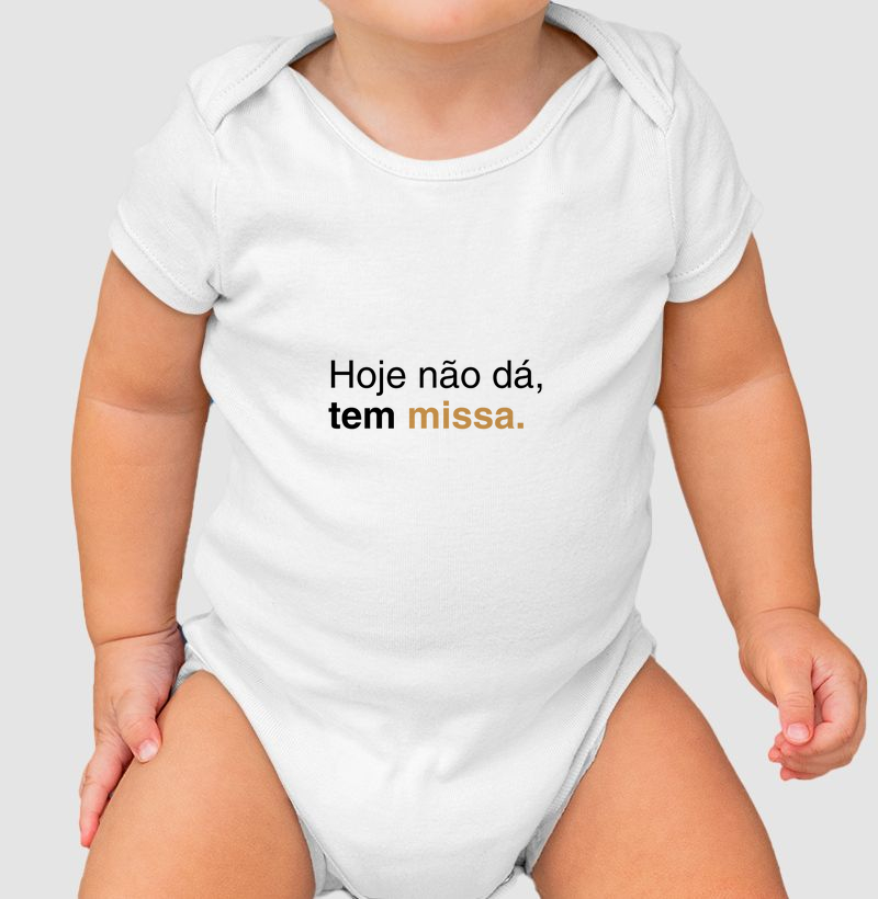 Hoje não dá, tem missa