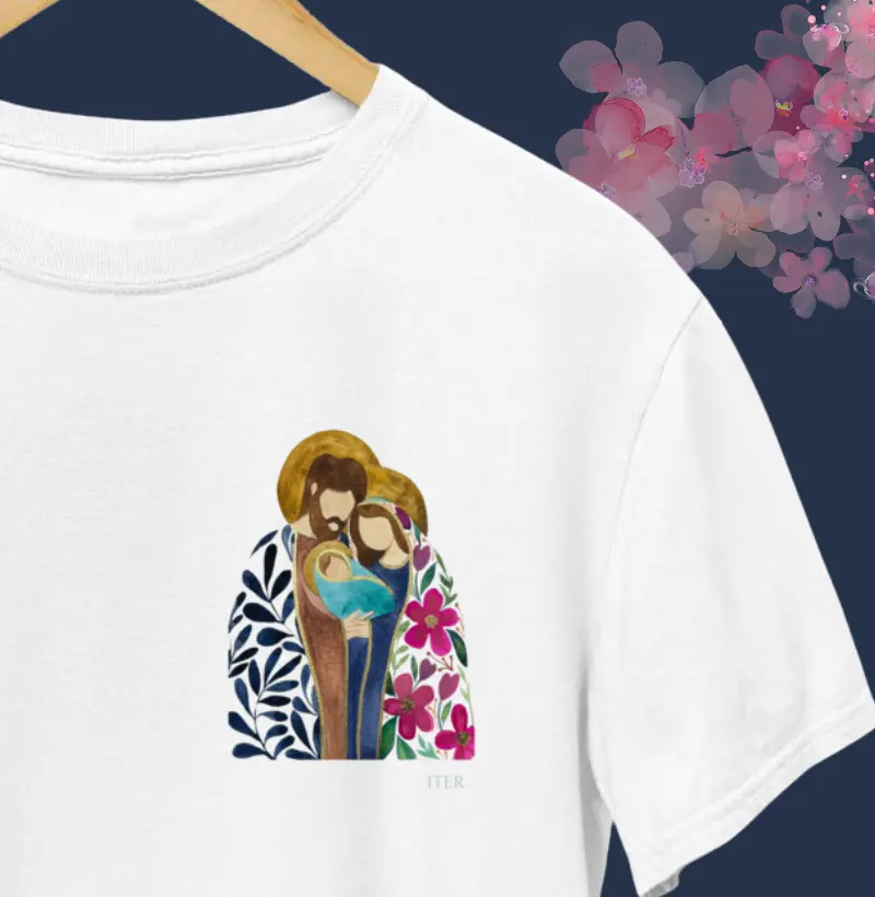 Sagrada Família - Aquarela color, bolso