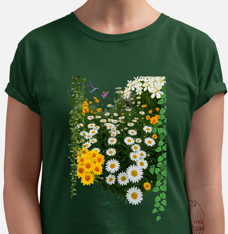 Camiseta adoro margarida