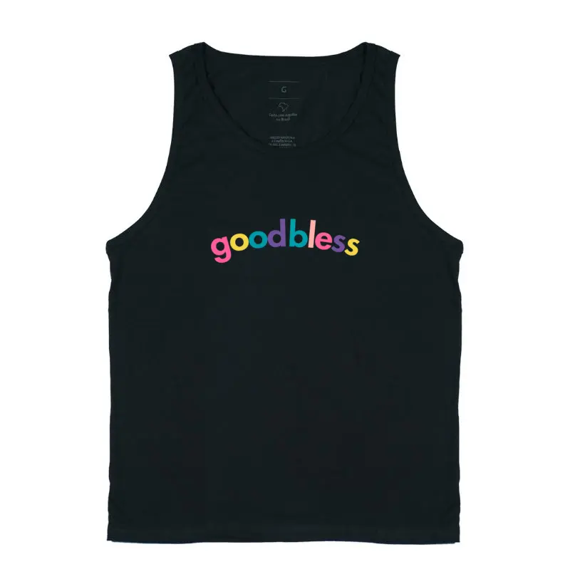 Regata Good Bless Cores - Vamos Viver