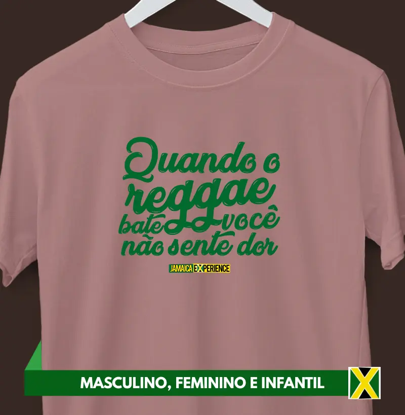 Quando o reggae bate.