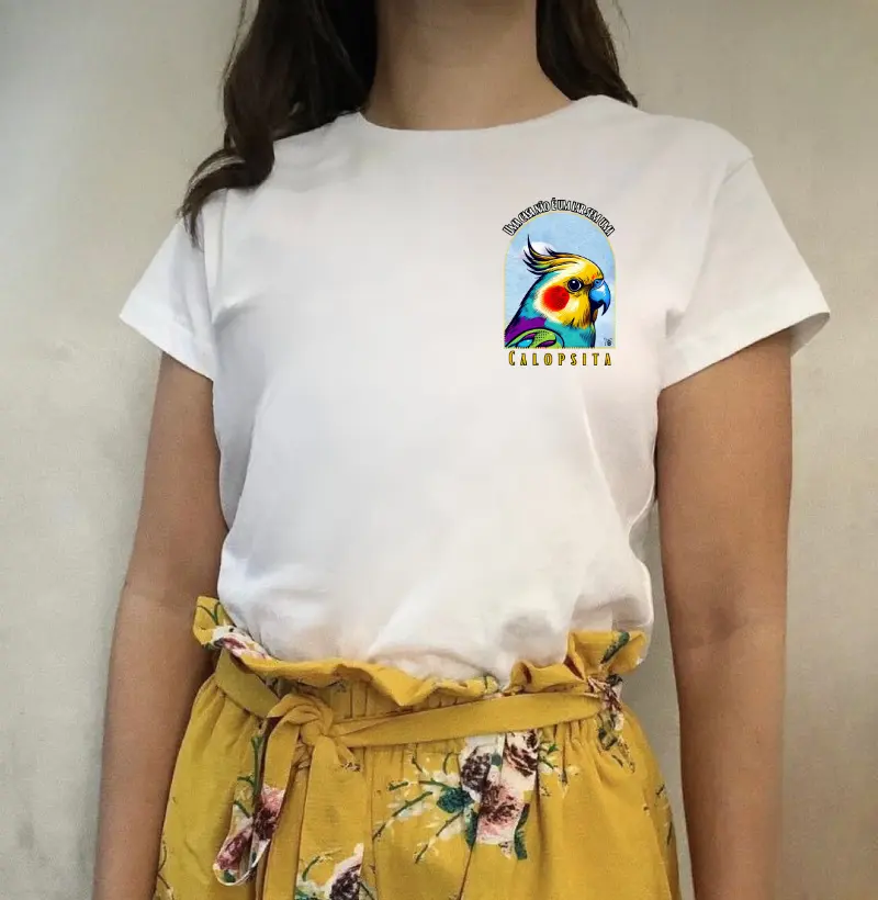 [Camiseta] Uma casa não é um lar sem uma Calopsita 
