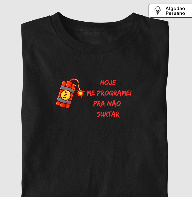 “Hoje me preparei para não surtar”. 