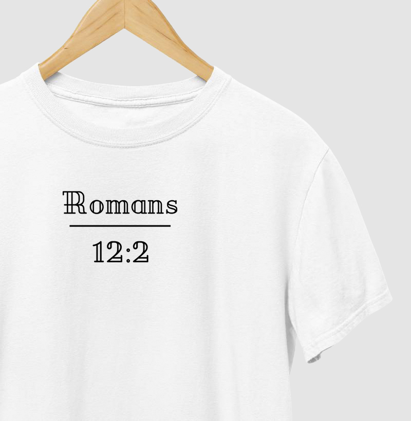 CAMISETA ROMANOS 12:2