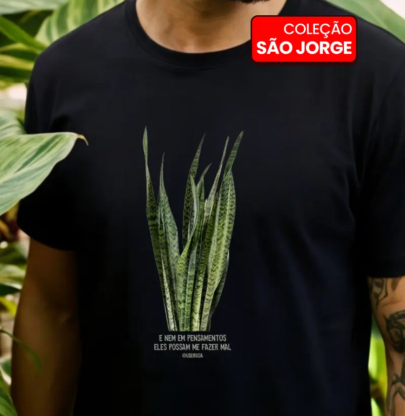 E nem em pensamentos eles possam me fazer mal