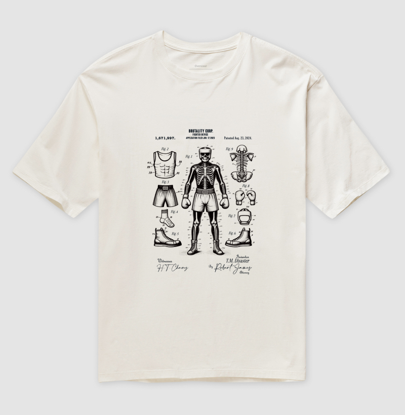 Oversized - Blue Print 2