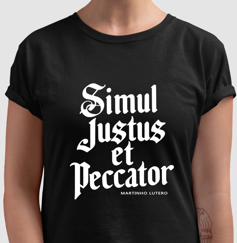 Camiseta SIMUL JUSTUS ET PECCATOR